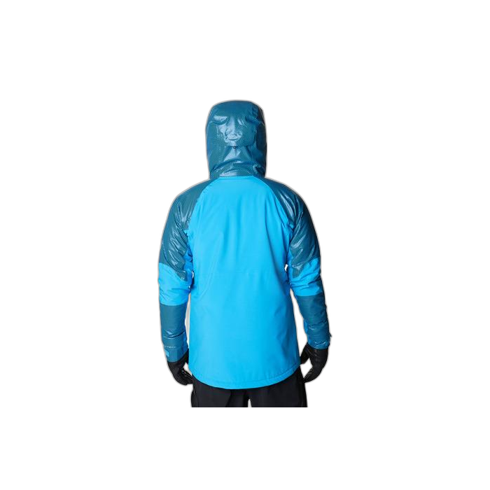 Kurtka COLUMBIA WO7807 Snow Slab Black Dot / 491 Compass Blue