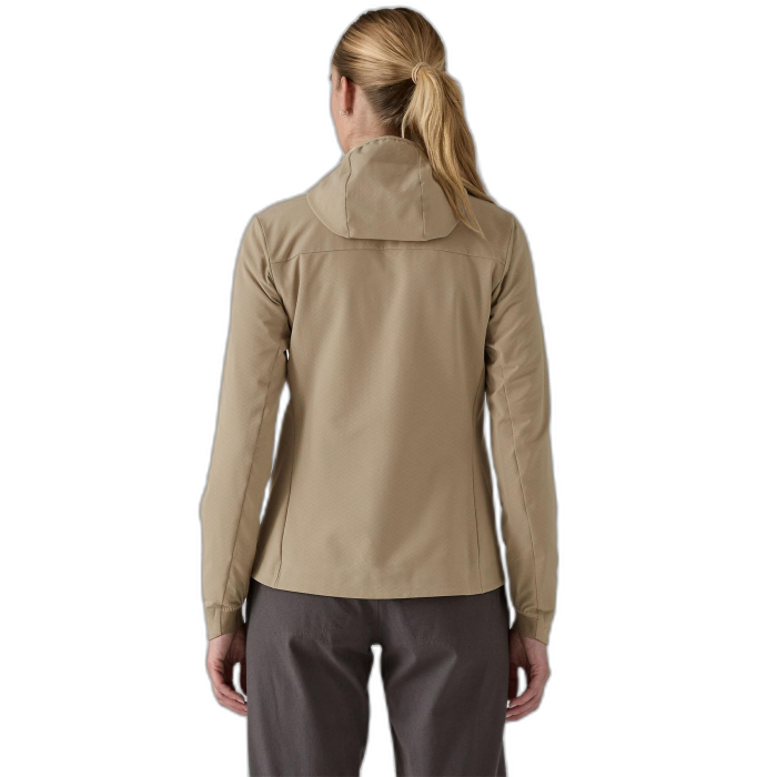 Kurtka damska PATAGONIA R1 Cross Strata HD / SBDY seabird grey
