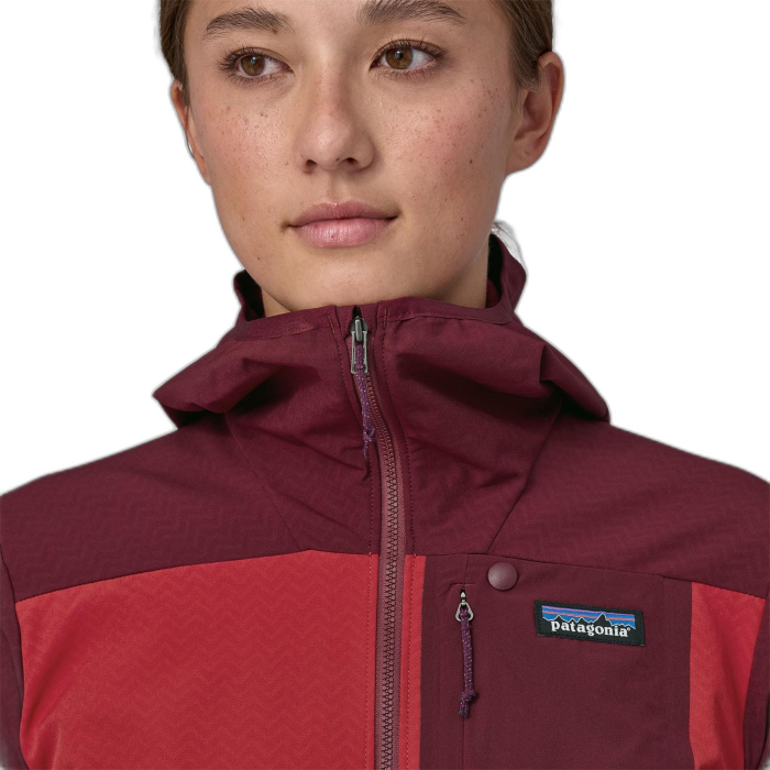 Kurtka damska PATAGONIA R1 Cross Strata HD / TGRD touring red