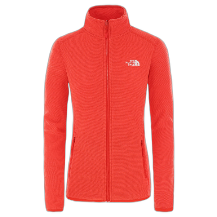 Kurtka damska THE NORTH FACE Glacier 100 FZ /  czerwony