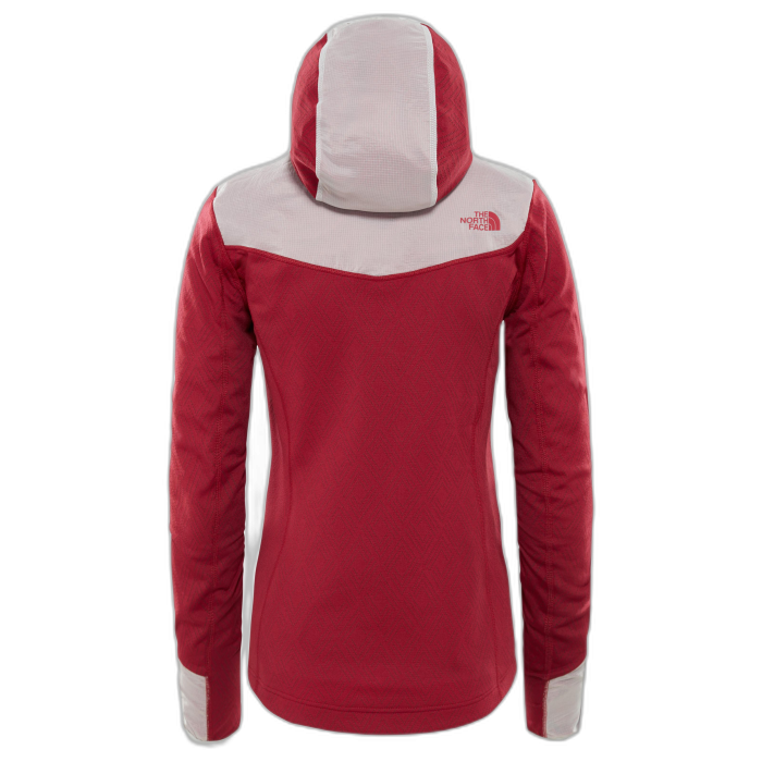 Kurtka damska THE NORTH FACE Inlux Tech Midlayer /  czerwony