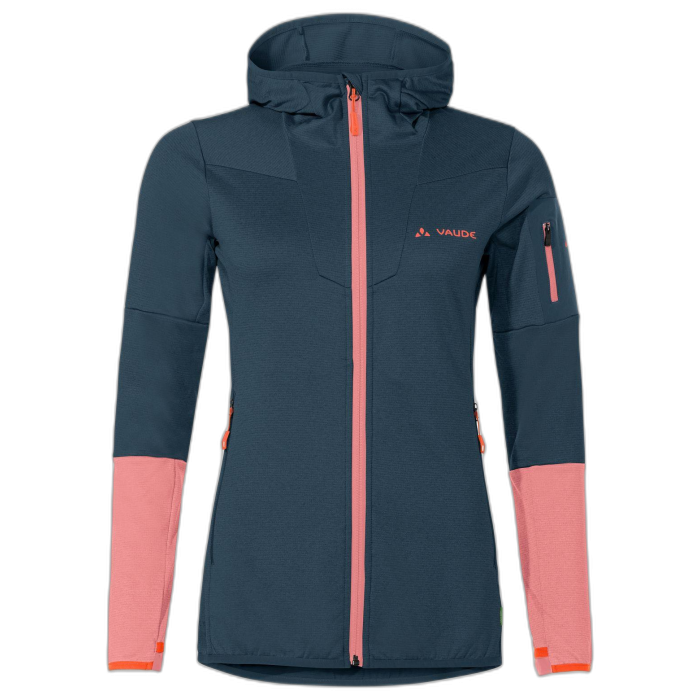 Kurtka damska VAUDE Monviso Fleece HD / 790-dark sea