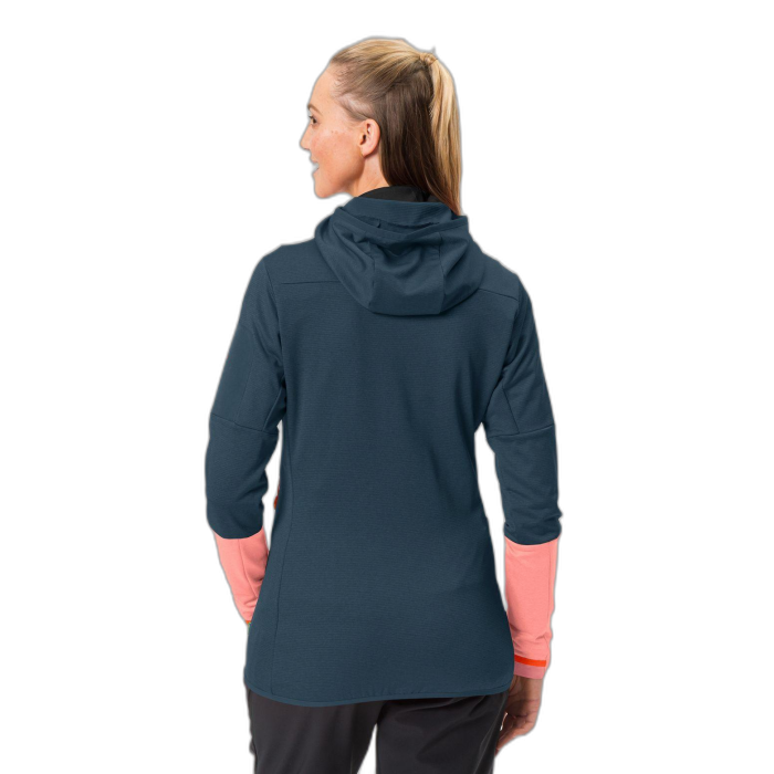 Kurtka damska VAUDE Monviso Fleece HD / 790-dark sea