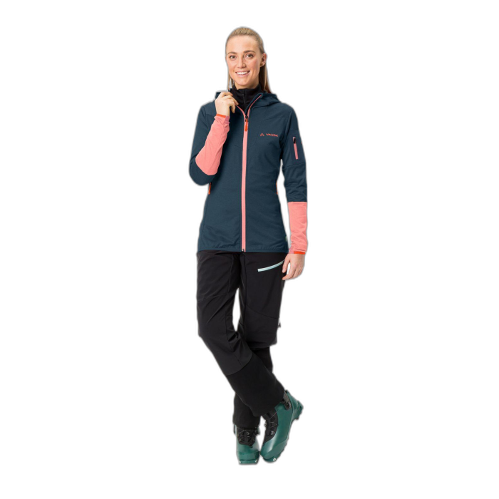 Kurtka damska VAUDE Monviso Fleece HD / 790-dark sea