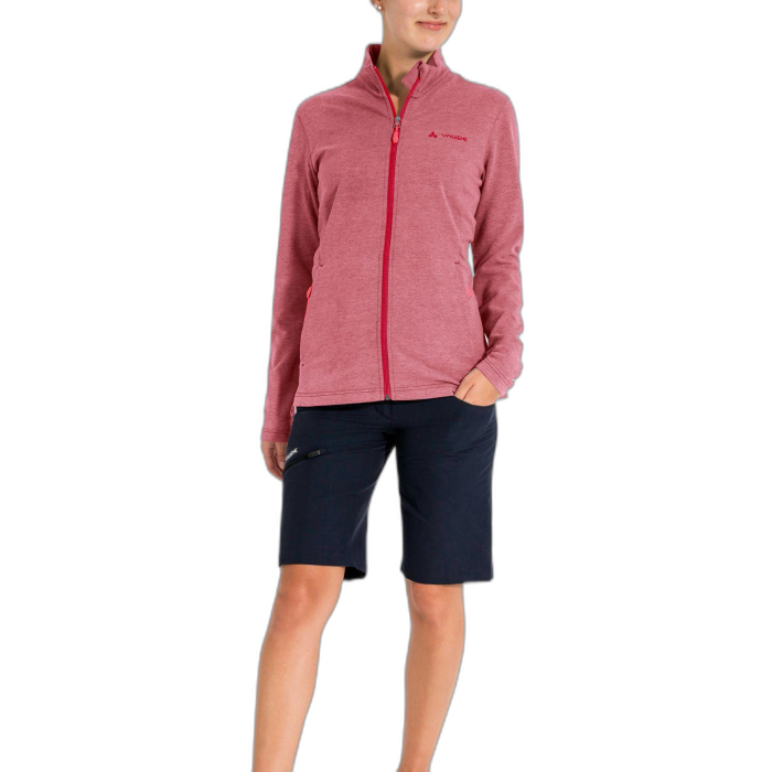 Kurtka damska VAUDE Valua Fleece /  czerwony