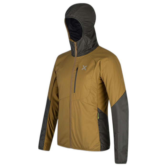 Kurtka MONTURA Alpha Evo Hoody / 14049 b.brown/s.gree