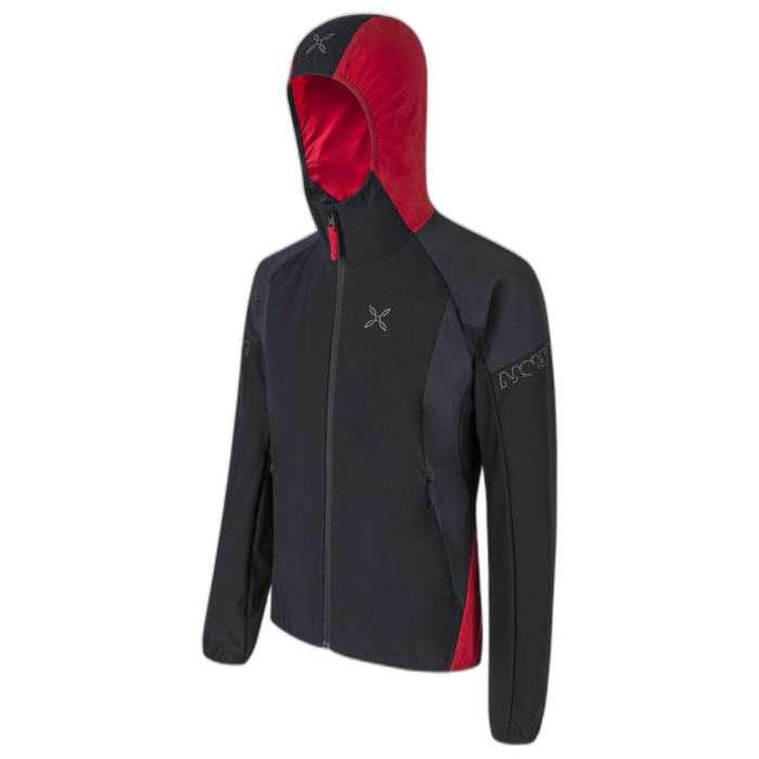 Kurtka MONTURA Flash Sky / 9010 black/red