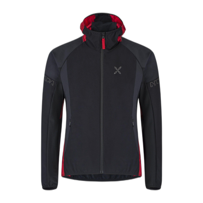 Kurtka MONTURA Flash Sky / 9010 black/red