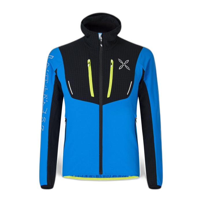 Kurtka MONTURA Ski Style Hoody / 2647 s.blue/l.green