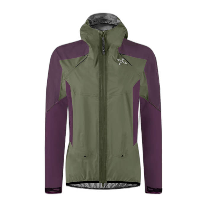 Kurtka MONTURA W Magic 2.0 GTX / 4914 s.green/w.red