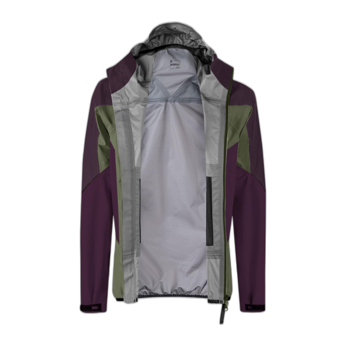 Kurtka MONTURA W Magic 2.0 GTX / 4914 s.green/w.red