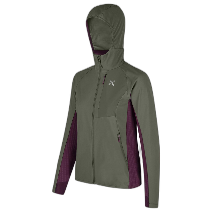 Kurtka MONTURA W Peak / 4914 s.green/w.red