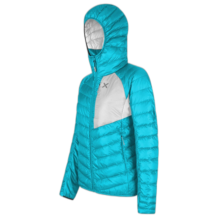 Kurtka MONTURA W Pure Duvet / 73099 turquoise/grey