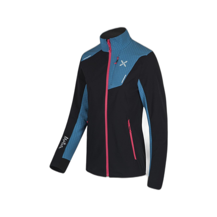 Kurtka MONTURA W Ski Style / 9083 czar/nieb/róż