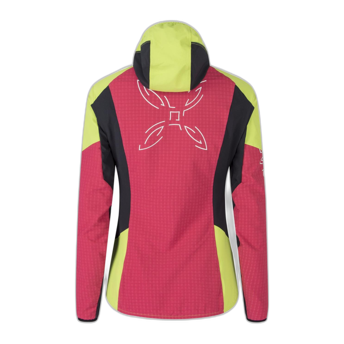 Kurtka MONTURA W Wind Revolution Hoody / 0447 s.sugar/v.lime