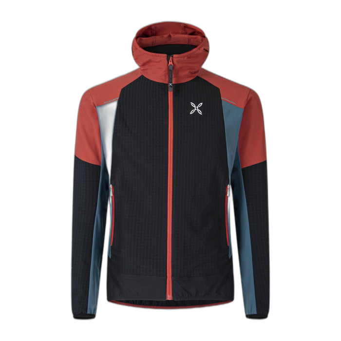 Kurtka MONTURA Wind Revolution Hoody / 9061 black/tobacco
