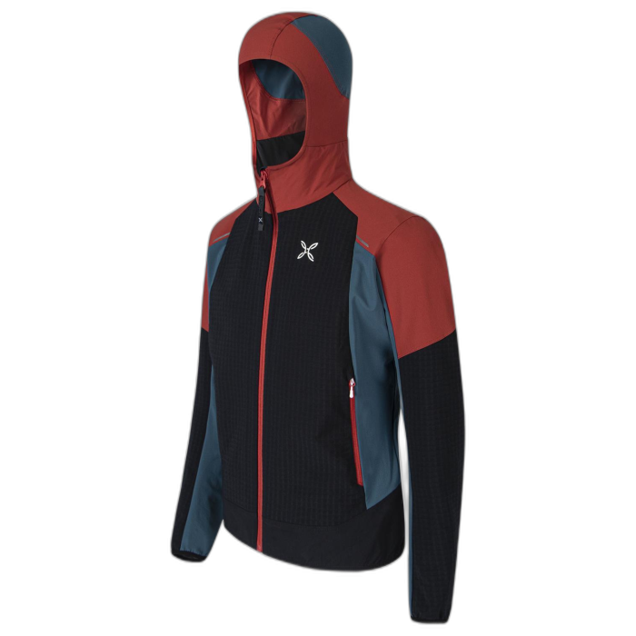 Kurtka MONTURA Wind Revolution Hoody / 9061 black/tobacco