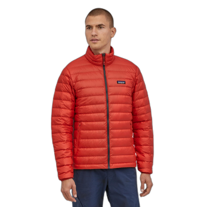 Kurtka męska PATAGONIA Down Sweater / HTE hot ember