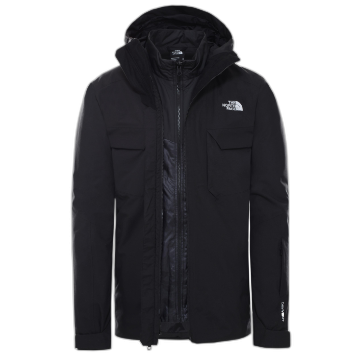 Kurtka męska THE NORTH FACE Fourbarrel Triclimate /  czarny
