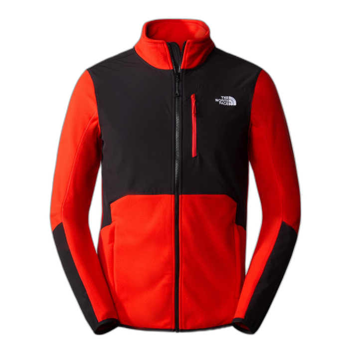 Kurtka męska THE NORTH FACE Glacier PRO 100 FZ / WU5 fiery red