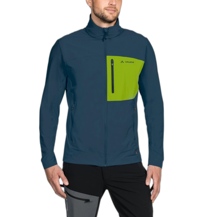 Kurtka męska VAUDE Badile Softshell /  zielony