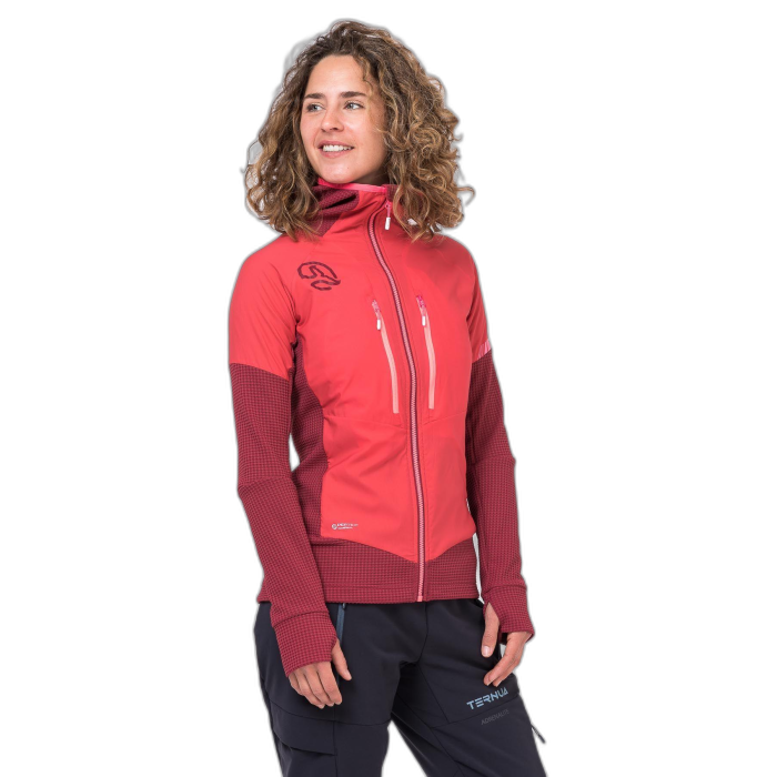 Kurtka TERNUA W Agile Hybrid / 5438 A-Rumba Red