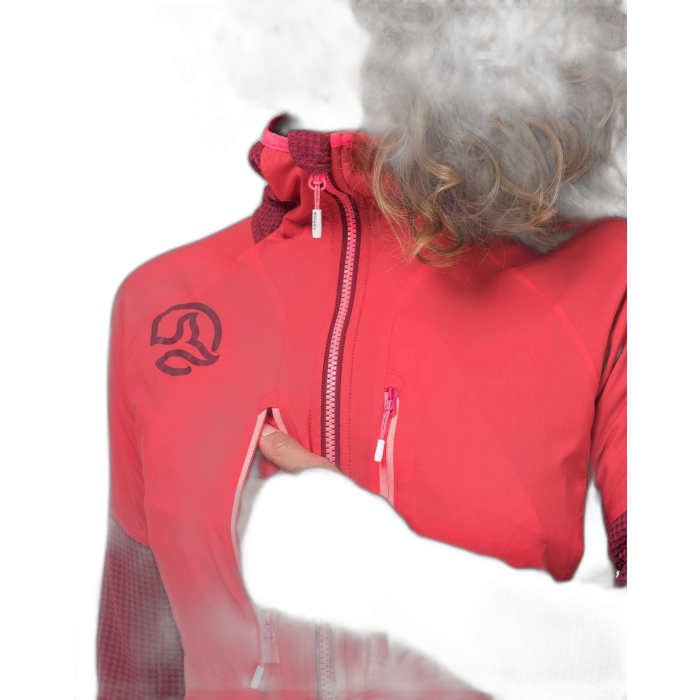 Kurtka TERNUA W Agile Hybrid / 5438 A-Rumba Red