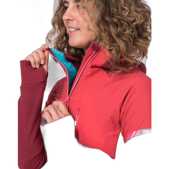 Kurtka TERNUA W Agile Hybrid / 5438 A-Rumba Red