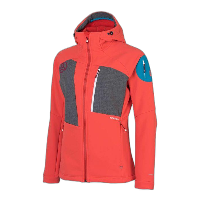 Kurtka TERNUA W Lekka Hard Hoody / 9535-A-Bittersweet