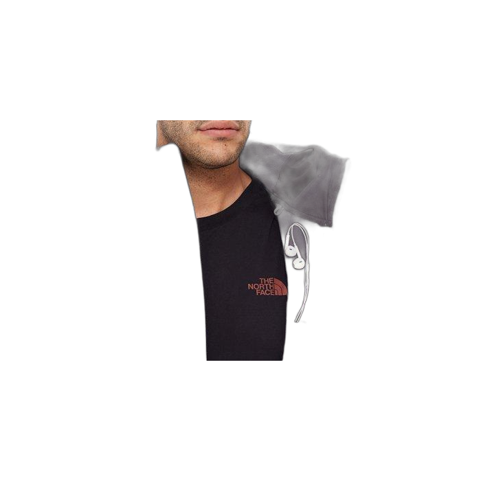 Kurtka TNF M Apex Bionic HD /  szary