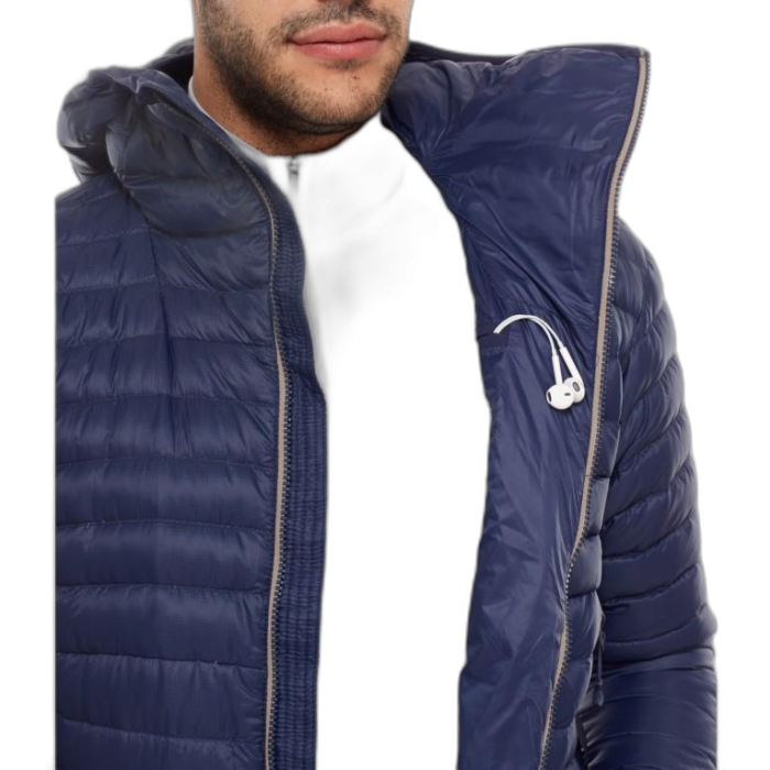 Kurtka TNF M Low Pro Hybrid /  granatowy