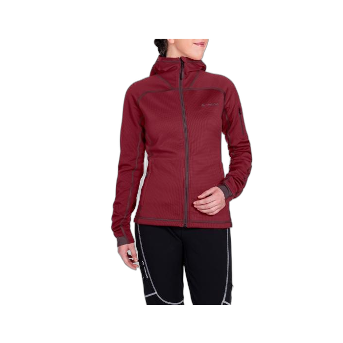 Kurtka VAUDE Wo Valluga Fleece /  brązowy