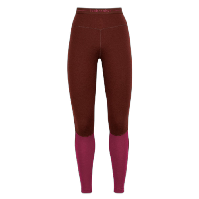 Leginsy damskie ICEBREAKER 260 ZoneKnit 56HJ / 725 Espresso