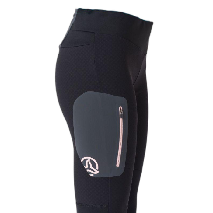 Leginsy TERNUA W Ruthke Pro / 7247-Black/Grap.Wash