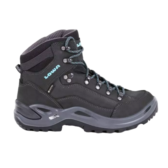 Buty damskie LOWA Renegade GTX mid Ws / asphalt/turkis