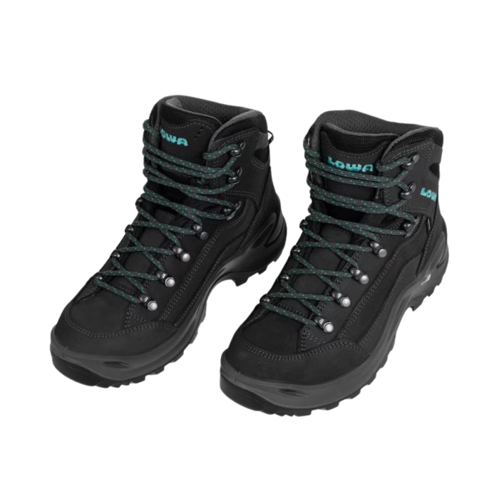 Buty damskie LOWA Renegade GTX mid Ws / asphalt/turkis