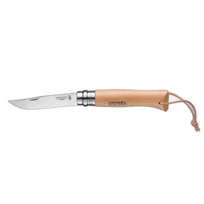 Nóż OPINEL Inox No.08 z rzemykiem