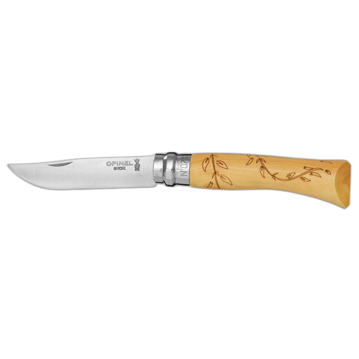 Nóż OPINEL inox No.7 Nature - Leaves