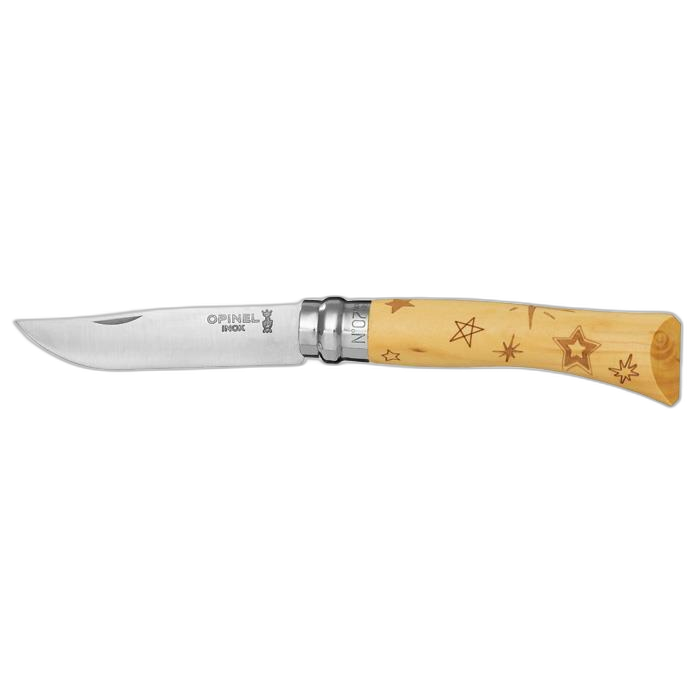 Nóż OPINEL inox No.7 Nature - Stars