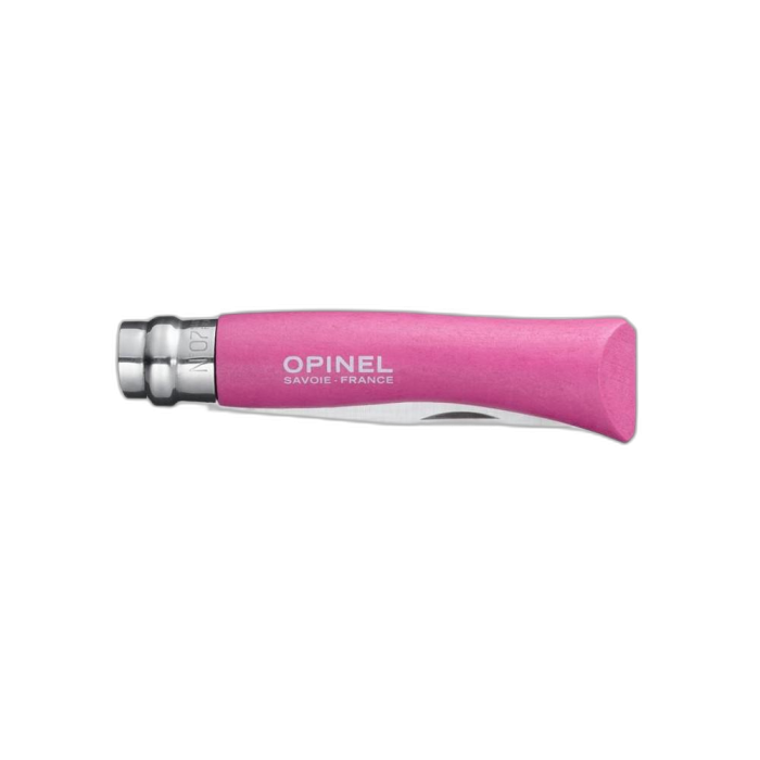 Nóż OPINEL inox No. 7 my first /  różowy