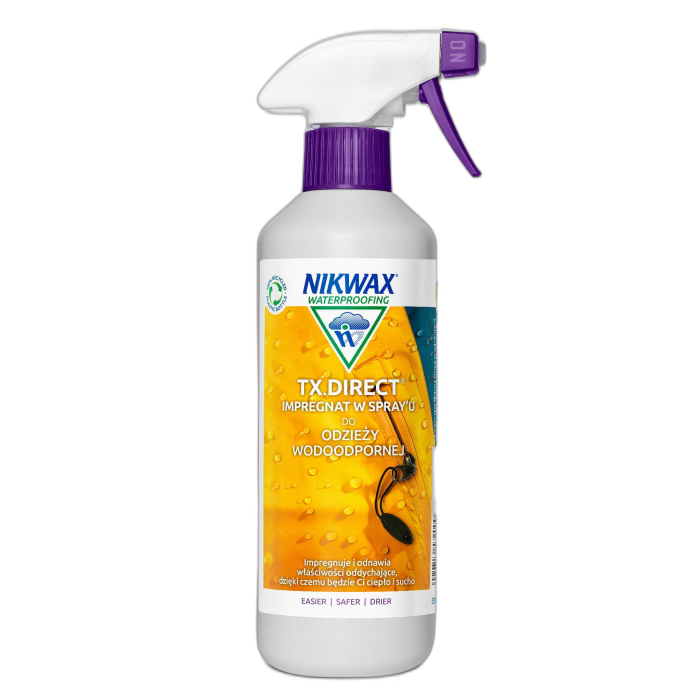 NIKWAX-TX Direct Spray-On 500 ml / kolory różne