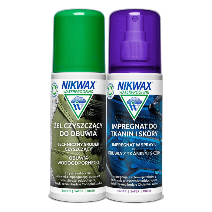 NIKWAX-Zestaw pielegnacyjny / NI-86 tkanina/żel