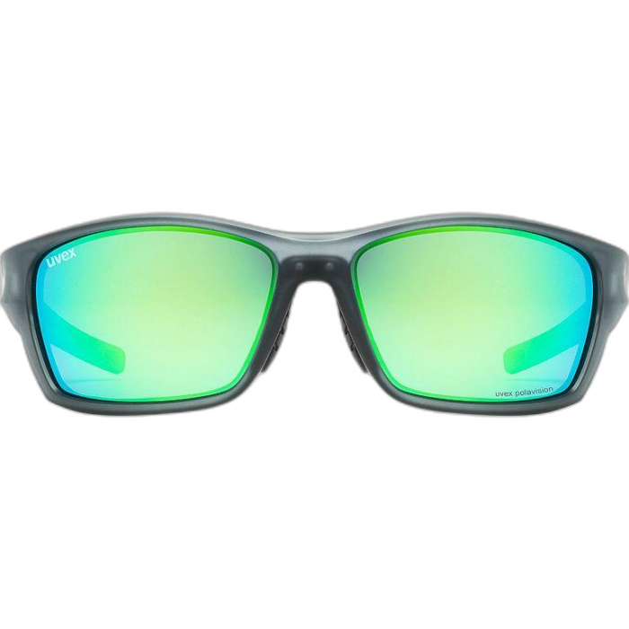 Okulary UVEX Sportstyle 232 PO / 5170 smoke mat green