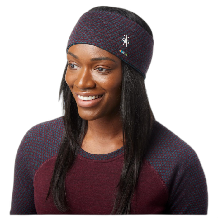 Opaska Smartwool SC919 Merino 250 / K80 Black Cherry Dot