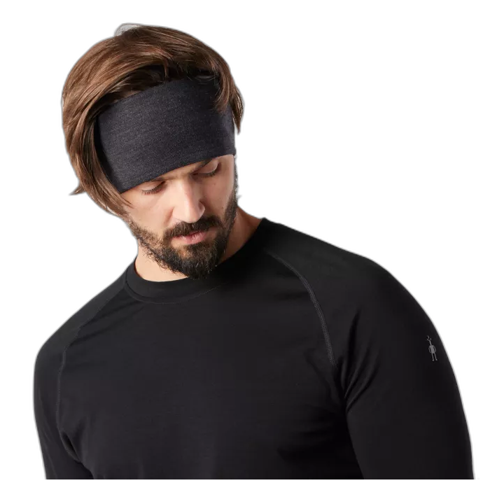Opaska Smartwool SC969 Merino 250 / A41 Black Charcoal