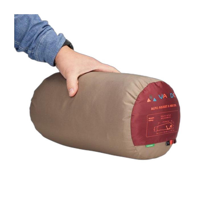 Śpiwór VAUDE Alpli 400 SYN / 652-dark indian red