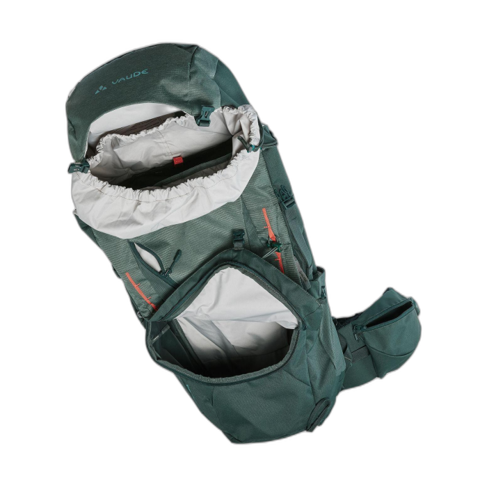 Plecak damski VAUDE Asymmetric 48+8 / 025 - dark forest
