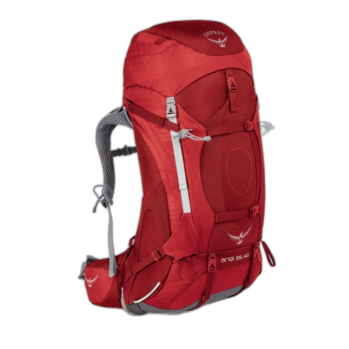 Plecak OSPREY Ariel AG 55 WS /  czerwony
