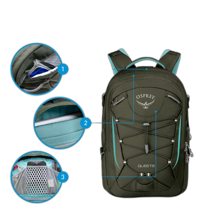 Plecak OSPREY Questa 27 /  zielony
