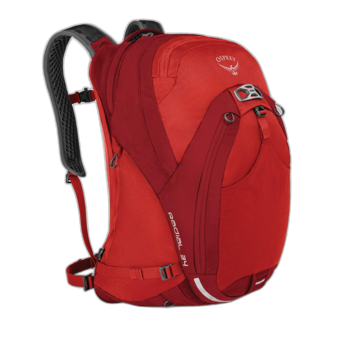 Plecak OSPREY Radial 34 M/L /  czerwony